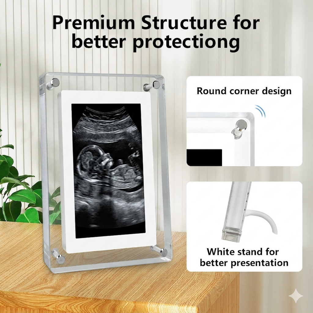 Eco Baby Live Frame™ | Marco Digital para Bebés